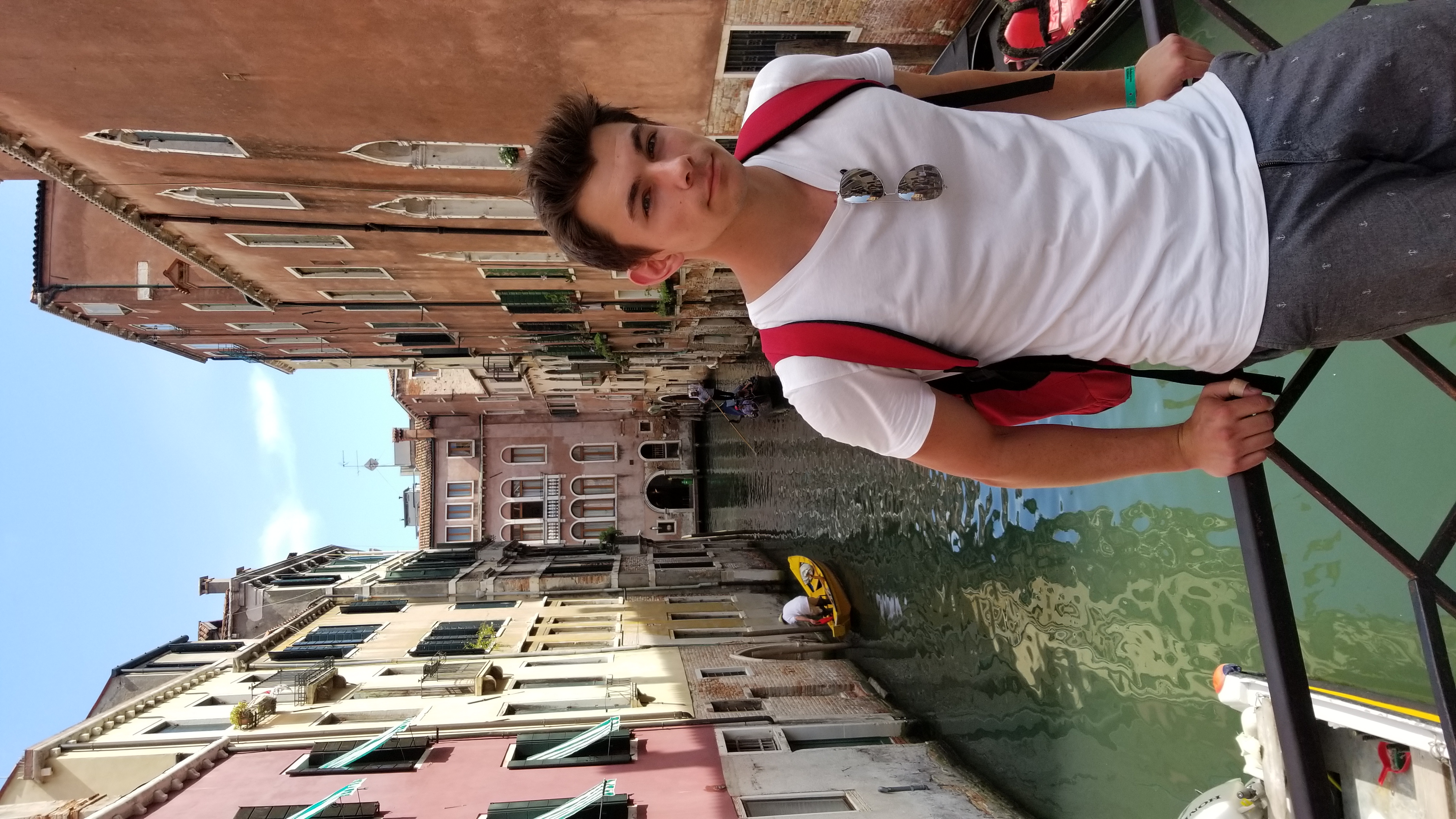 Alec In Venice, Italy